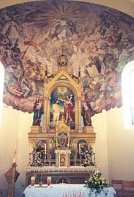 Neuberg Pfarrkirche Altar