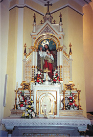 Neuberg Pfarrkirche Seitenaltar