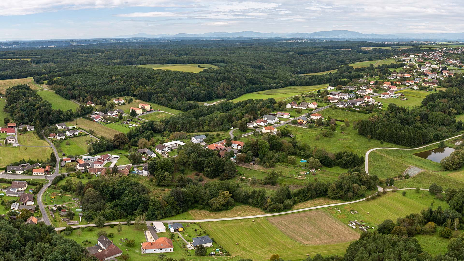 Gemeinde Neuberg - Drohnenansicht